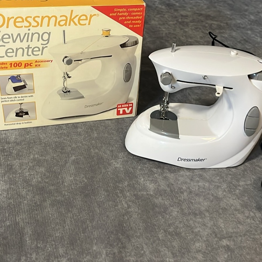 Dressmaker Sewing Center Compact Sewing Machine – With Box - Picture 3 of 6